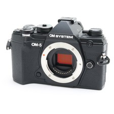 OM SYSTEM OM-5 Black Mirrorless Camera Body -Near Mint- 204