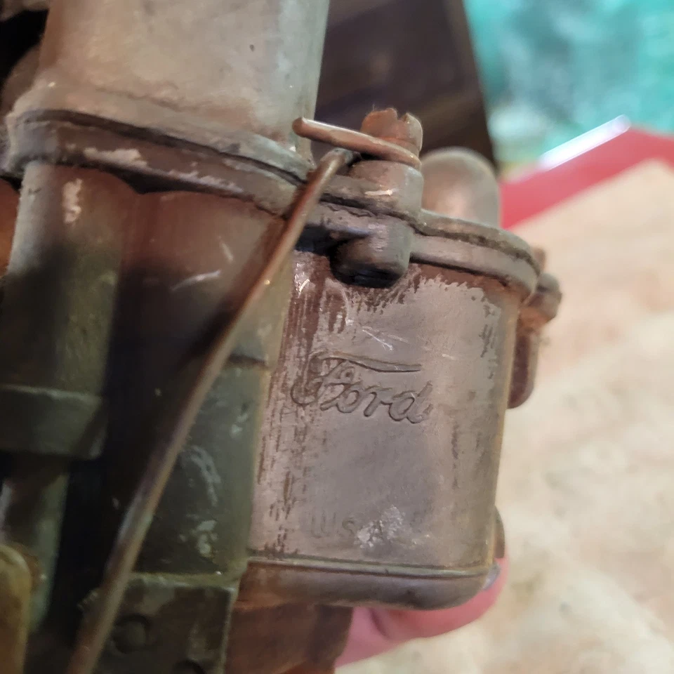 Ford Model 59 Carburetor Holley 94 1938-48 Ford Flathead - For Parts Foto 2 de 4