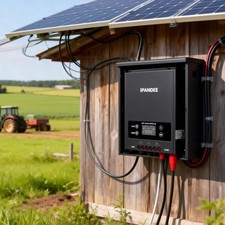 60A MPPT Solar Panel Battery Charge Controller 12V/24/36/48V LCD Regulator 200V