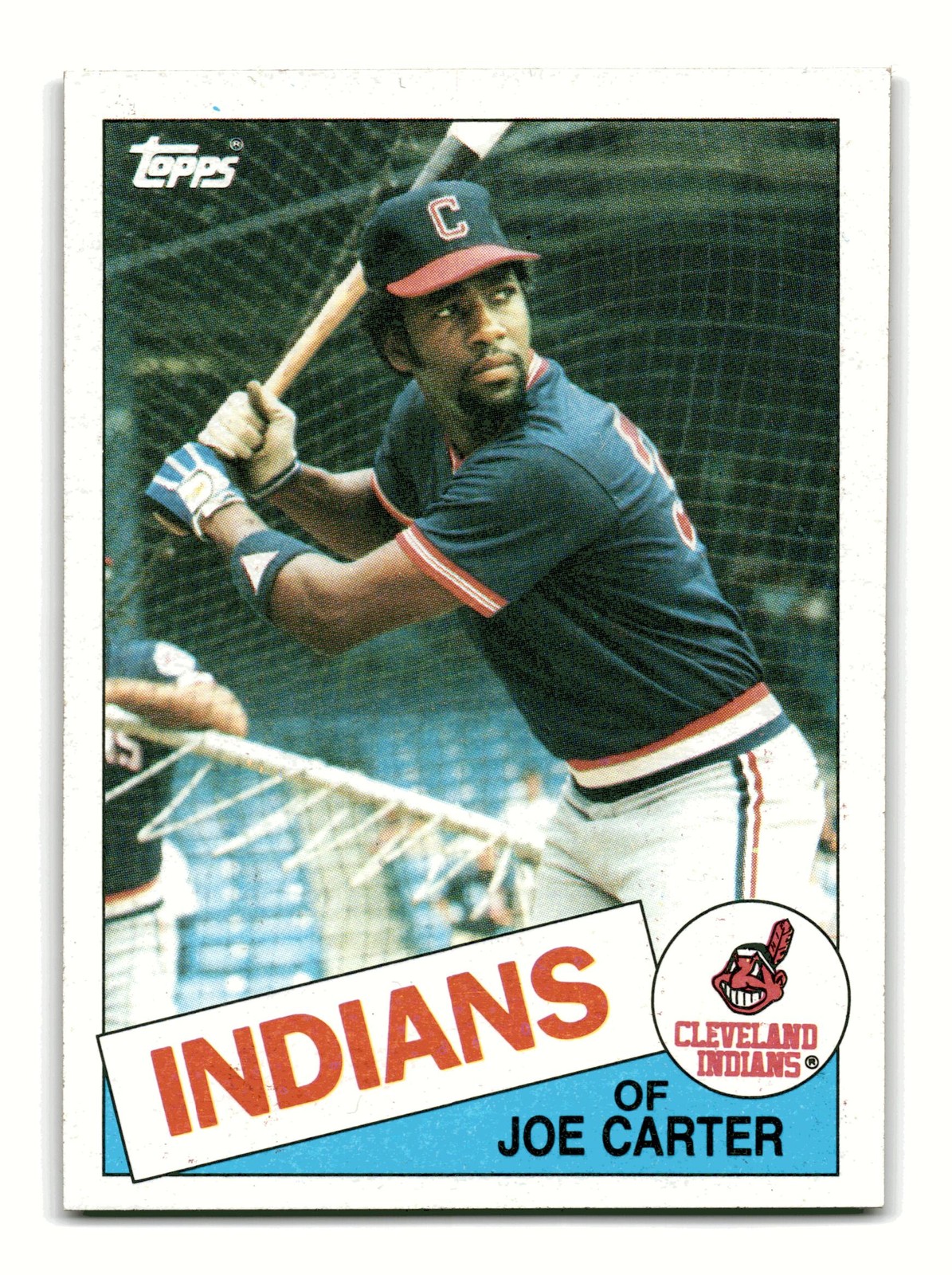 Joe Carter 1985 Topps #694 Cleveland Indians NM-MINT