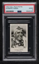 1952 Collection Felix Potin Giuseppe Farina (Spelled Guiseppe) PSA 2