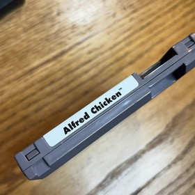 Alfred Chicken Nintendo NES Cart Only Tested Working, Authentic, CLEAN!
