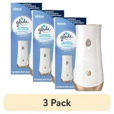 (3 pack) Glade Automatic Spray Holder, Air Freshener Spray, 10.2 oz,1 Count
