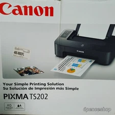 IMPERFECT BOX NEW Canon PIXMA TS202 Inkjet Color Printer 4800 x 1200 dpi Print