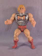 Vintage Battle Armor He-Man Motu 5-inch Action Figure USA Taiwan 1983 Toy