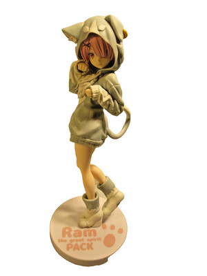 Sega Re Zero Ram The Great Spirit Pack SPM Anime Figure Puck Hoodie Loose No Box
