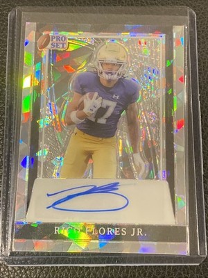 2024 Leaf Pro Set Metal - Rico Flores Jr. #PA-RFJ Silver Crystal Auto /15    *2C