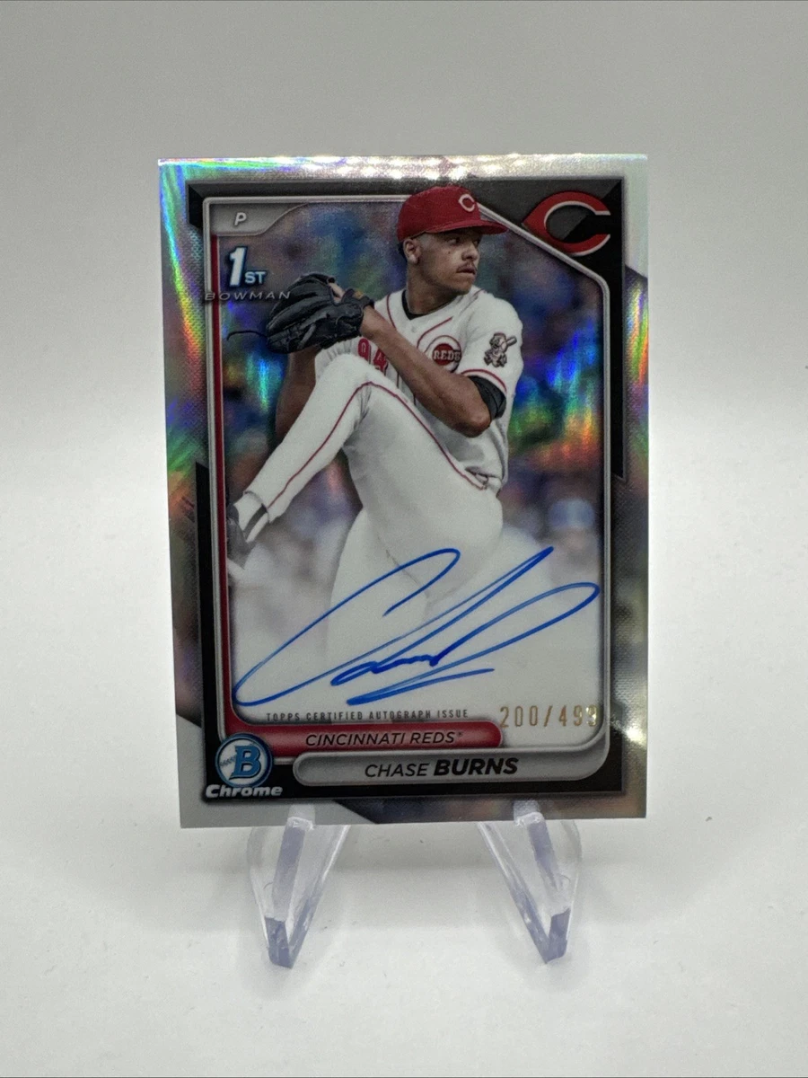 Bowman Cincinnati Reds Baseball Autographed Sports Trading Cards