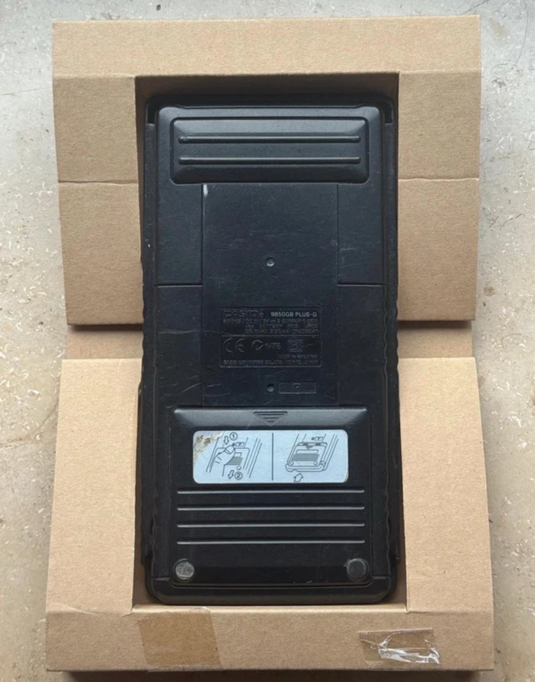 CASIO CFX-9850GB PLUS Grafikrechner OVP komplett Set Vintage Retro Sammler - Bild 3 von 4