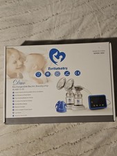 Bellababy Duo Electric Breast Feeding Pumps BLA8015-02, Clear White, Double Pack