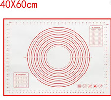 Silicone Extra Large Non Stick Slip Pastry Baking Mat Dough Fondant 40 60cm USA