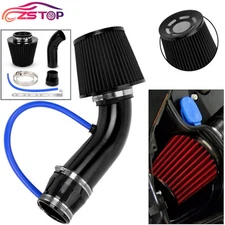 BK 3“/76mm Car Cold Air Intake Filter Induction Kit Pipe Power Flow Hose System