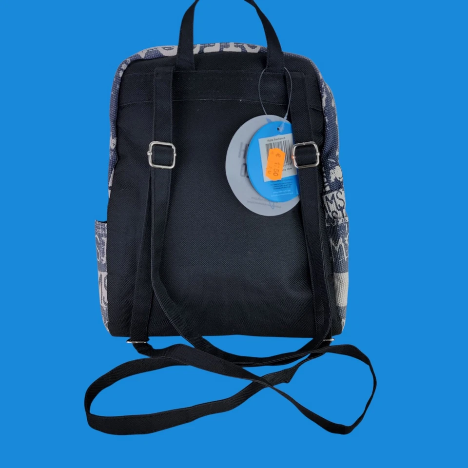 Mini Mochila Robin Ruth Original Amsterdam Mujer Niña Azul Marino NUEVA Foto 4 de 4