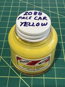 MCW Model Car World Lacquer Enamel Paint PACE CAR YELLOW (Renault Yellow) #2088