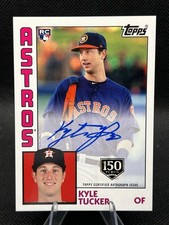 2019 Topps Kyle Tucker Rookie Auto #84A-KT /150 Astros Los Angeles Dodgers