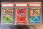 PSA 10 Sequential Set Radiant Venusaur Charizard Blastoise Pokemon Go Japanese