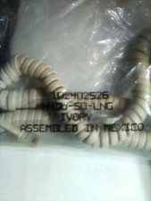 AVAYA H4DU Telephone Handset Modular cord IVORY NOS 102402526