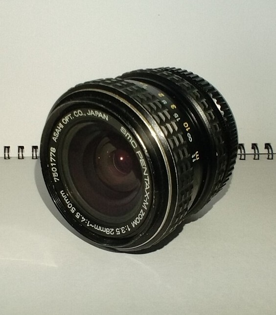 良品 SMC PENTAX-M ZOOM 28-50mm F3，5-4，5 FULL SET ペンタックスK