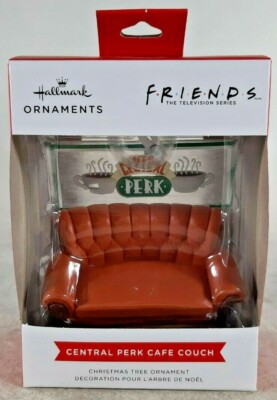 Cafe Couch Central Perk Friends TV  2021 Christmas Tree Ornament Hallmark New 