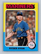 2024 Topps Heritage Ryder Ryan RC #326 Mariners 