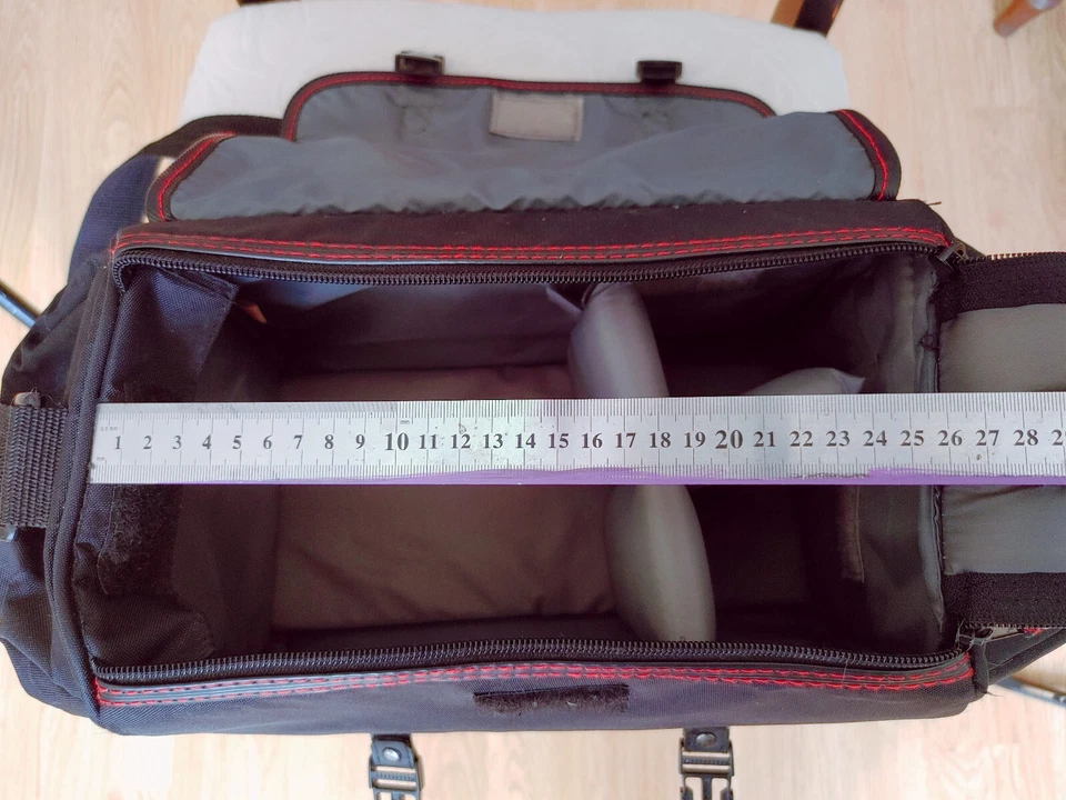 Hama 29101 Bolso para Cámara 26x18x16 Bolso de Hombro Cámara, Original Negro Universal Foto 2 de 4