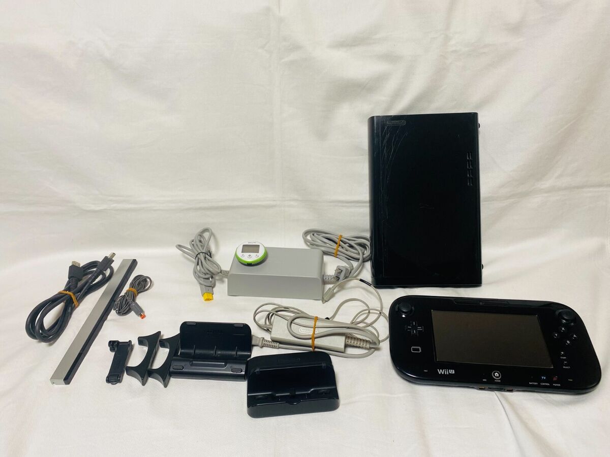 Nintendo Wii U Family Premium Set Wii fit u Black Confirmed Nintendo Wii U Family Premium Set Wii fit u Black Confirmed