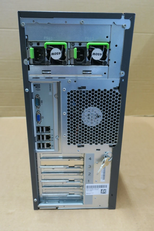 Fujitsu Primergy TX140 S1p Tower Server i3-3220 3.3GHz 8GB Ram 3 x 3TB Hot Plug - Image 3 of 3