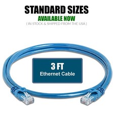 3 Ft Ethernet Patch Cable - Networking  Internet - Brand New