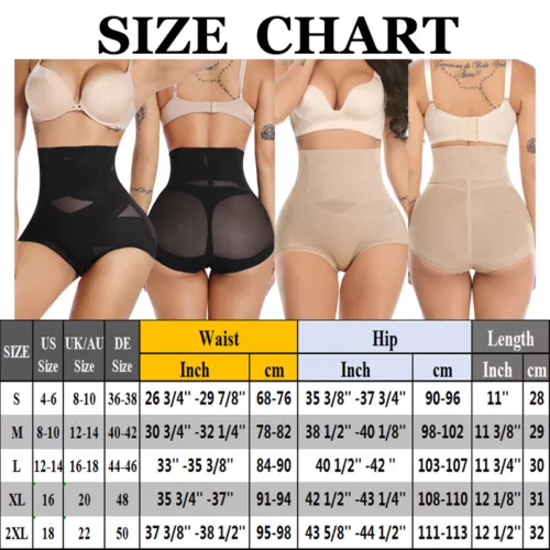 Cross Compression Shaping Pants Women High Waist Panties Body Shaper Abs Slim - Picture 2 of 19