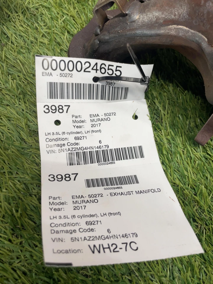 ✅ 2021 NISSAN MURANO Exhaust Manifold 3.5l LH OEM - Image 4 of 4