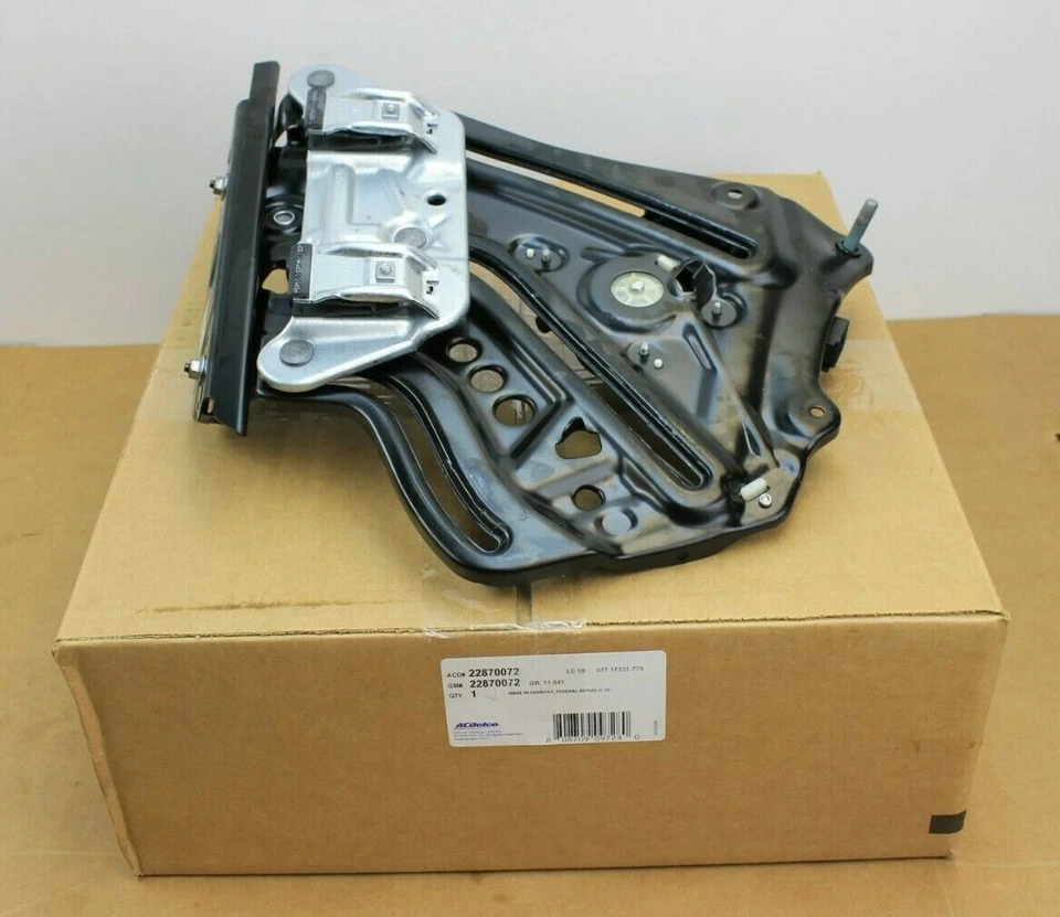 Regulador de ventana eléctrica trasera derecha GM 2011-2015 Chevrolet Camaro convertible OEM GM Foto 3 de 4