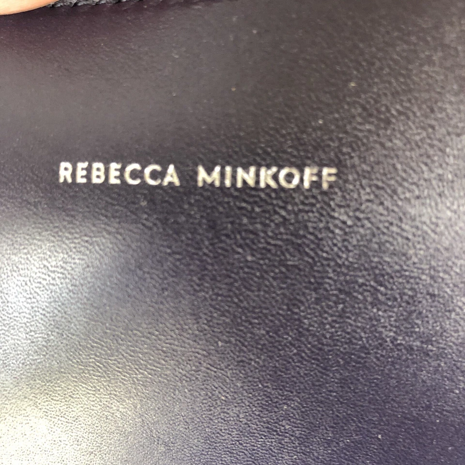 Rebecca Minkoff Tote With Wallet Purple Large Suede Pippa Unlined Handbag Bag - Image 4 of 4