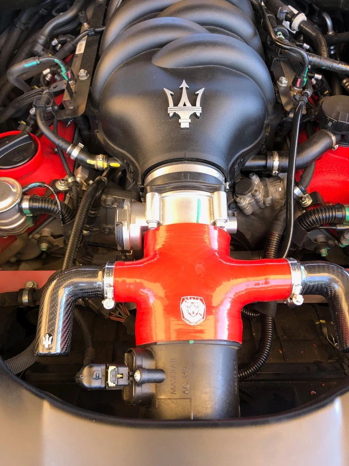 Maserati GranTurismo - QP Upgraded Air Intake + Carbon Fiber sound chamber set - Image 4 of 4