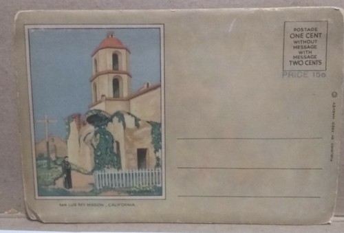 VINTAGE WÜSTE, INDISCHE UND MEXIKANISCHE SZENEN DES WESTENS KLAPPPOSTKARTE - Bild 1 von 11