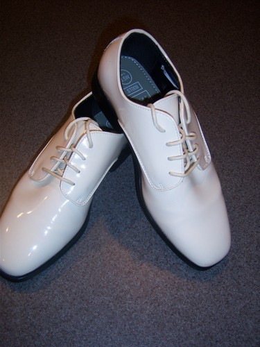 Mens Tuxedo Dress shoes IVORY Radio 