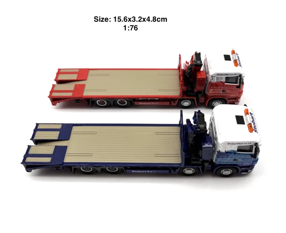 1:76 Scania R420 Trailer Flatbed Tow Truck Model Diecast Metal Car - Image 2 of 4