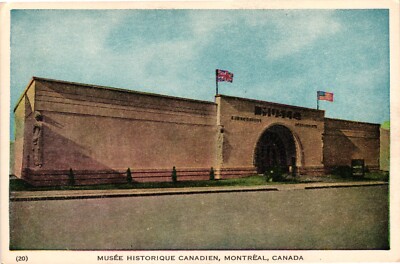 Vintage Postcard - Musee Historique Canadien Montreal Canada Un-Posted