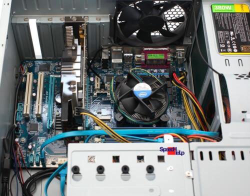 GIGABYTE GA-Z68AP-D3 Intel Xeon E3-1230 Computadora PC 120GB SSD Geforce 450GTS - Imagen 8 de 10