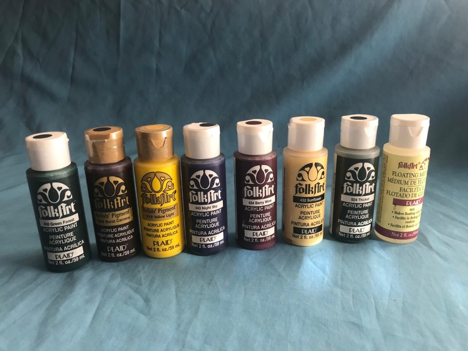 Donna Dewberry One Stroke Painting Kit w/ VHS Tape Brushes Patterns