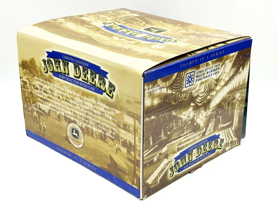 1/16 John Deere 4320 Limited Edition Tractor W/ Cab, Iowa State Fair - Image 3 of 3