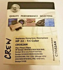 C9352AN for HP 22 Tri-Color Ink Cartridge Deskjet 3910 3930 3915 3920 3940 D1311