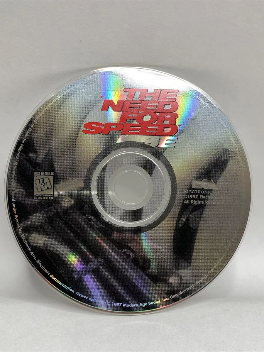 Disc Only 1997 The Need For Speed SE Second Edition PC CD-Rom