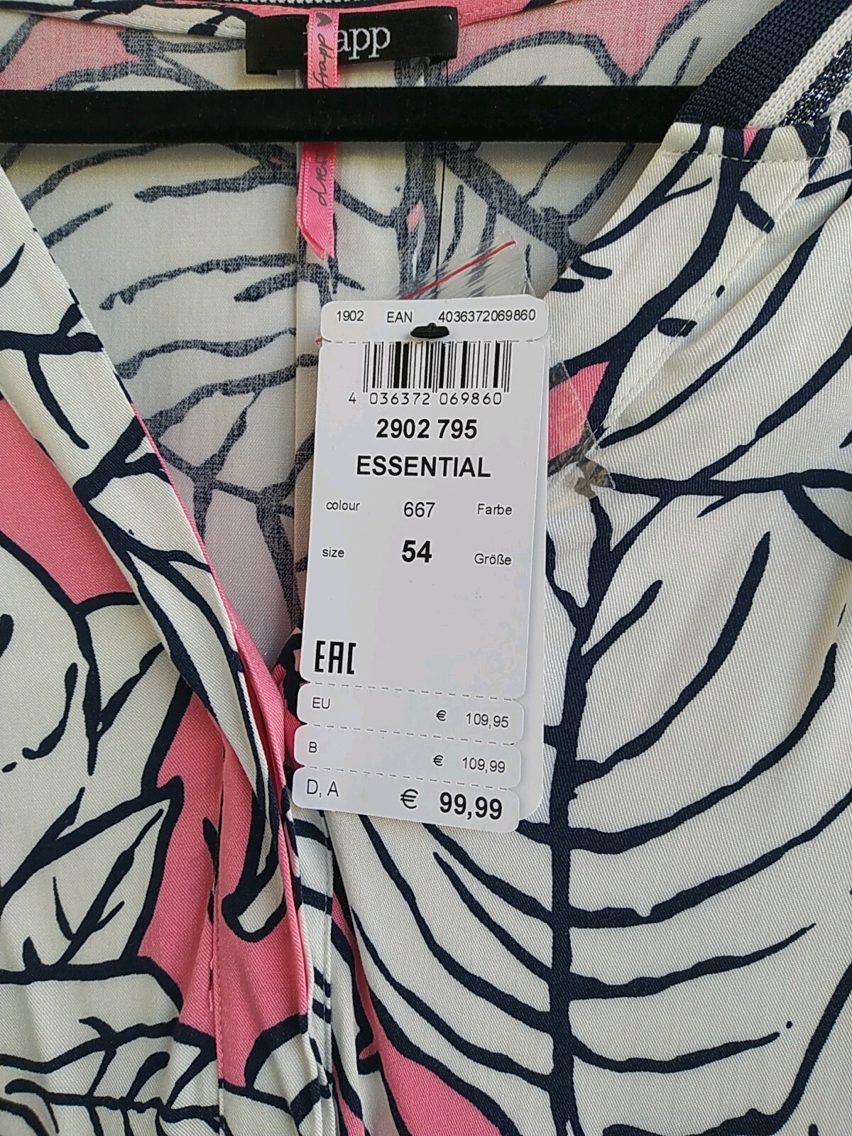 Godske Frapp Kleid Bluse Damen Kleiderpaket 2 x Gr 54 Restposten