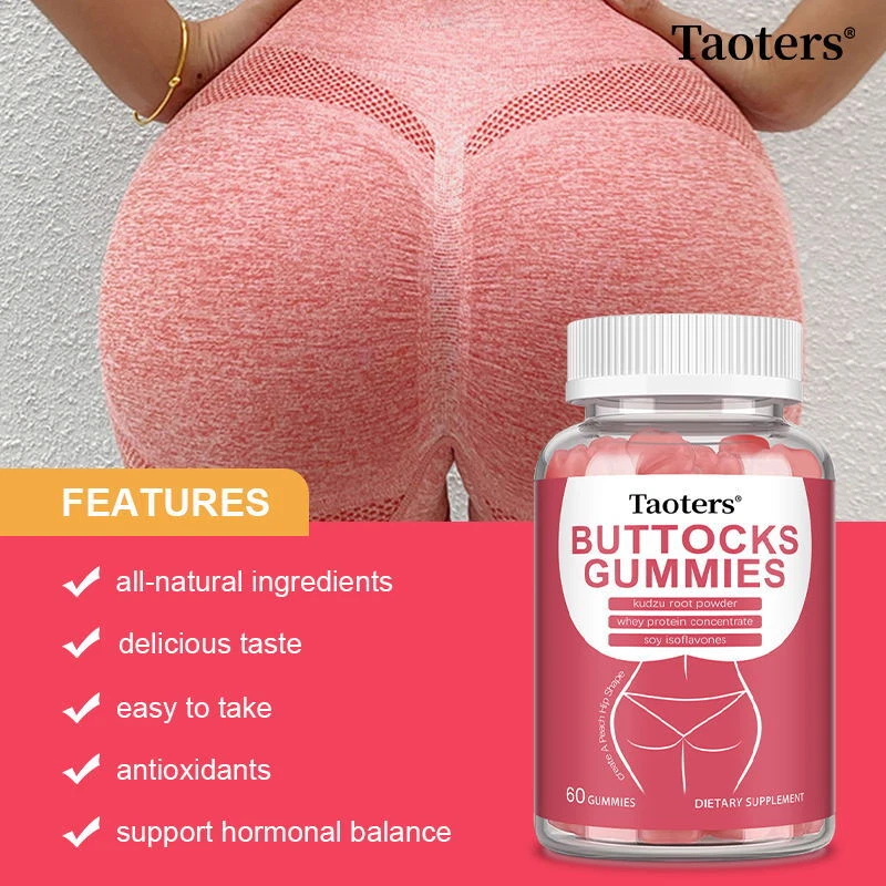 Gomitas para agrandar glúteos - Equilibrar hormonas y energía - Todo natural - Da forma a tu cuerpo Foto 4 de 4