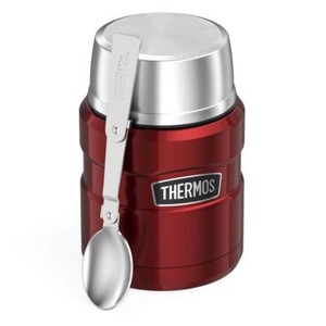 thermos flask with spoon