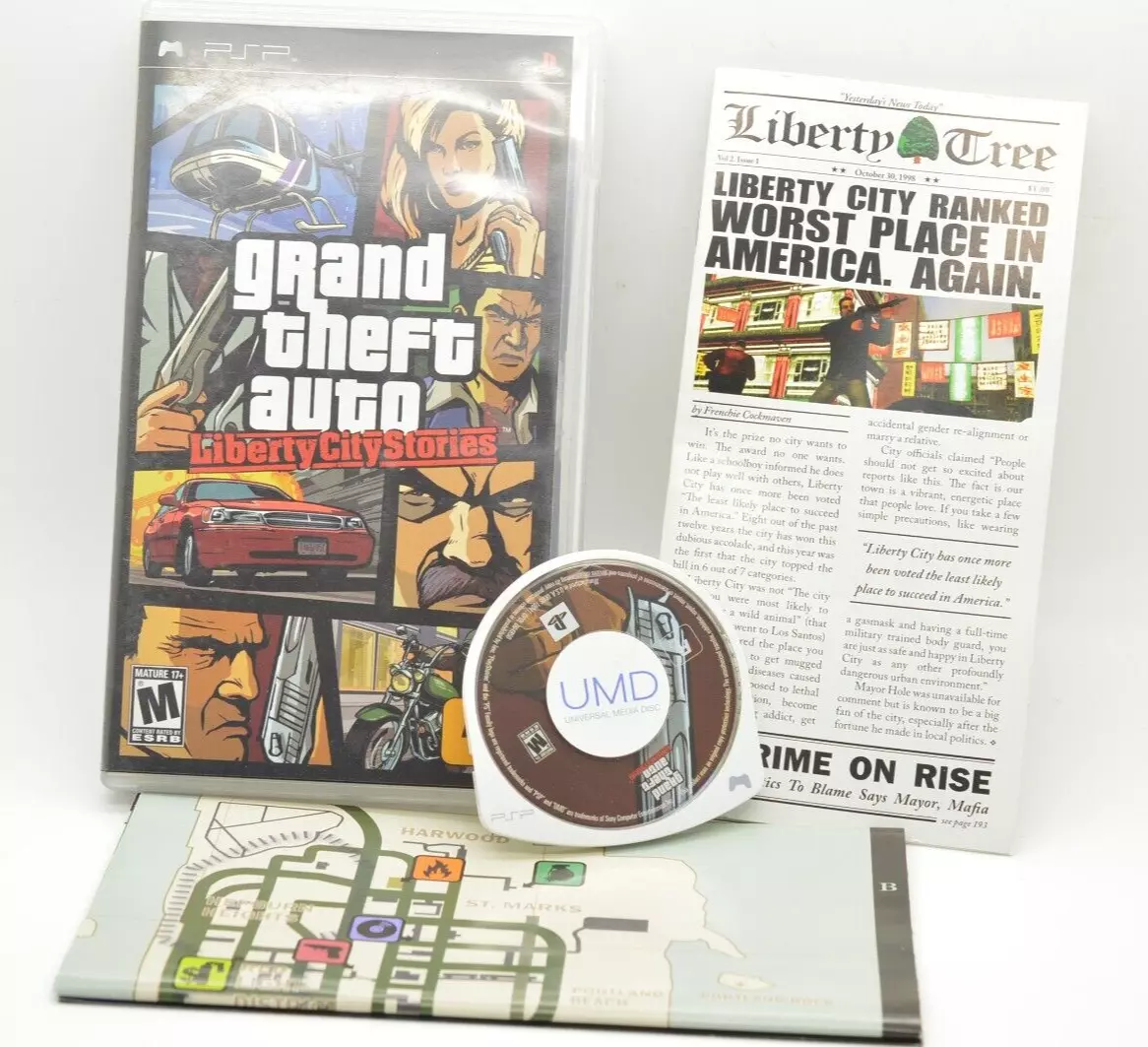 Grand Theft Auto: Liberty City Stories - PSP