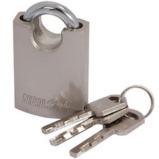 40mm TOP SECURITY PADLOCK LOCK & 3 KEYS GARAGE SHED CHAIN GATE BIKE MOTORCYCLE