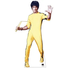 BRUCE LEE Game of Death Lifesize CARDBOARD CUTOUT Standup Standee Poster F/S