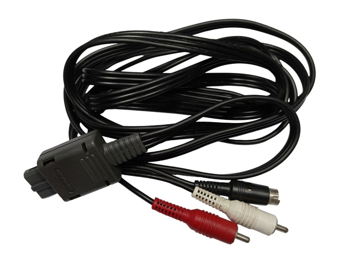 OEM Nintendo S-Video Cable for Super Nintendo SNES Super Famicom