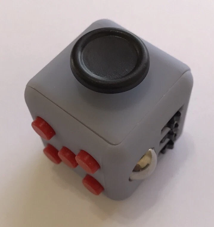 FIDGET CUBE & SPINNER GADGET Sollievo Stress Ansia Focus ADHD Terapia Autismo - Immagine 2 di 4
